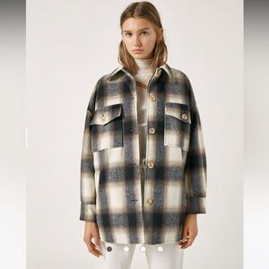 Pull & bear oversized shacket